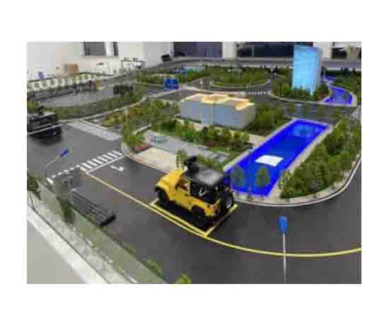 智能網聯車路協同仿真沙盤 智能網聯車路協同仿真沙盤(圖1)