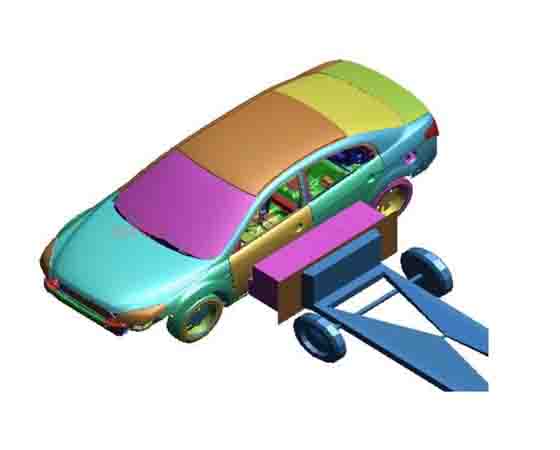 汽車碰撞安全性能的仿真與優化研究