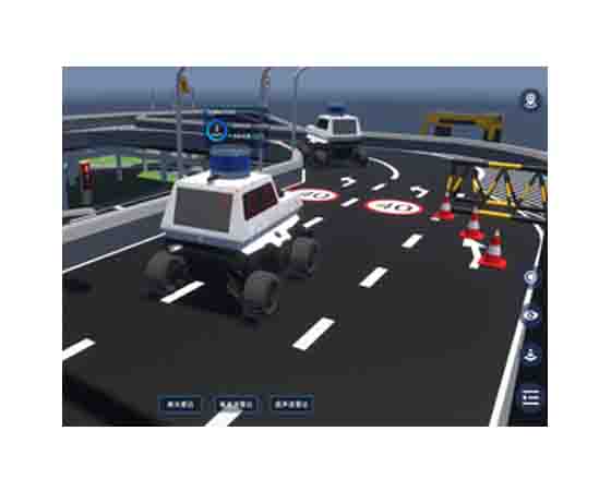 智能網聯整車教學設備(GPS+自主+遙控)