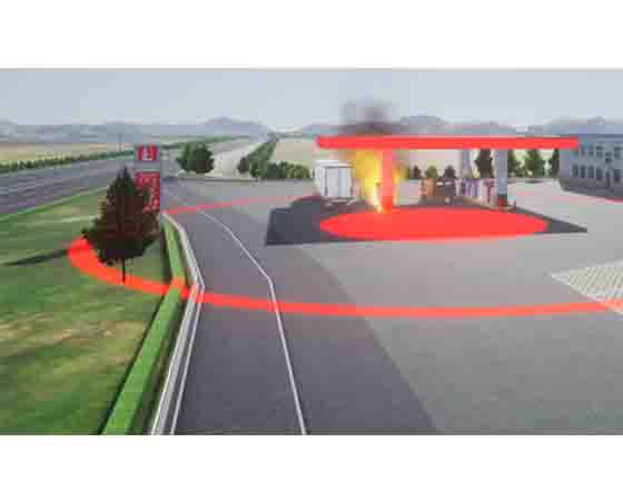 高速公路應急事故仿真實訓系統