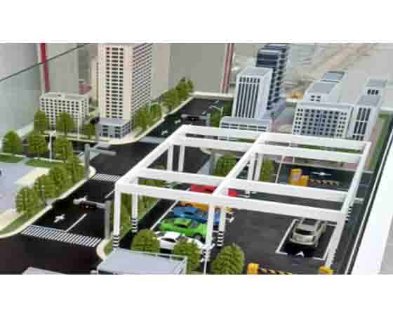 智能化沙盤(pán)模型信號(hào)測(cè)試